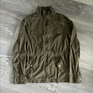 Sonoma Green Jacket Lightweight Cotton